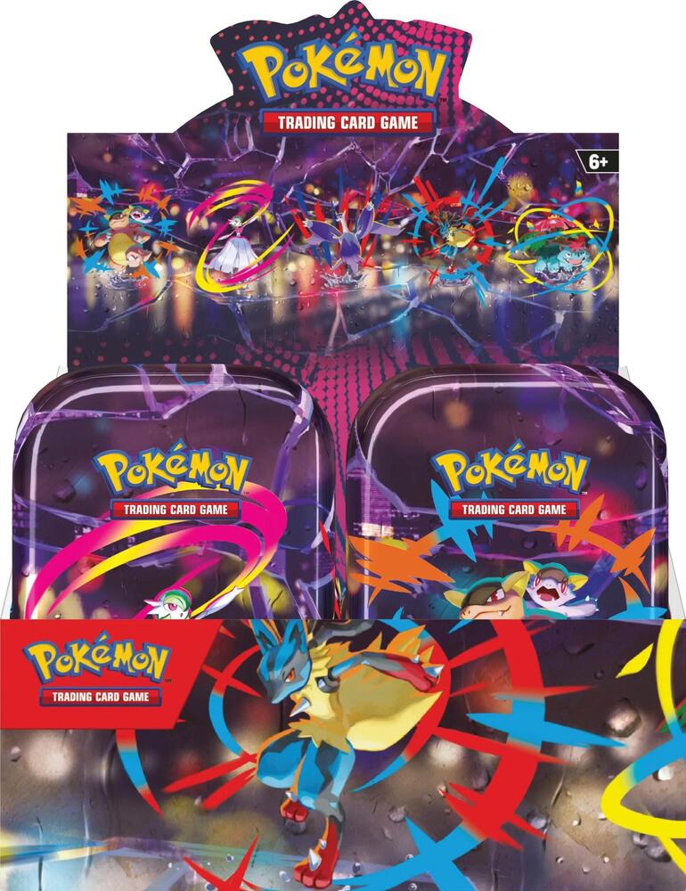 Mega Heroes Mini Tins (NOT DISPLAYS) - ME01: Mega Evolution (MEG) (ART VARIES)